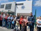 Ciudadanos, el alcalde de Atizapán de Zaragoza, Pedro Rodríguez y el Comisario de la Policía, Fabián Gómez Calcáneo inauguran módulo policial