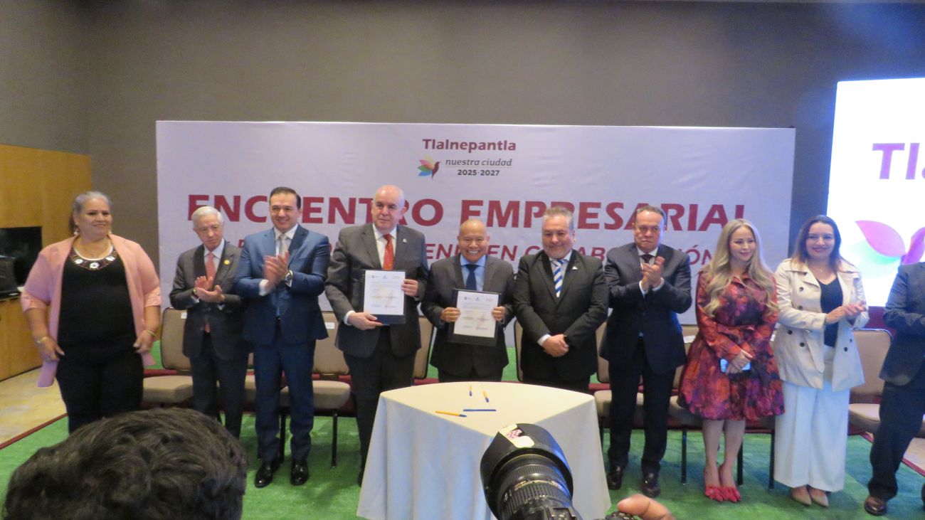 Convenio de Tlalnepantla y COPARMEX Metropolitano por la productividad y el empleo