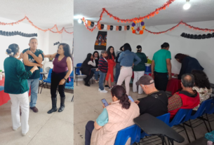 Jornadas de vacunación, salud y entrega de despensas por la asociación civil "Proyecto Social Naucalpan" que dirige David Parra