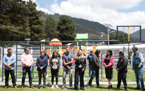 Gobierno de Huixquilucan entrega otro gimnasio de calistenia