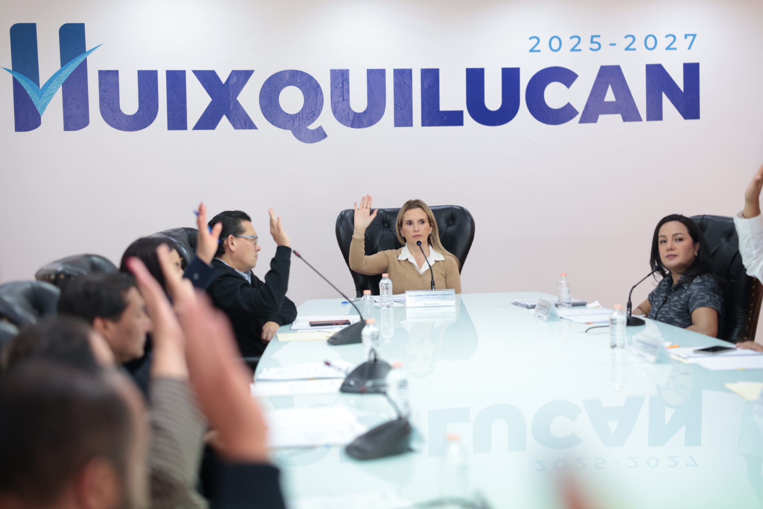 Obras y la aplicación correcta de recursos estimula el pago de impuestos en Huixquilucan