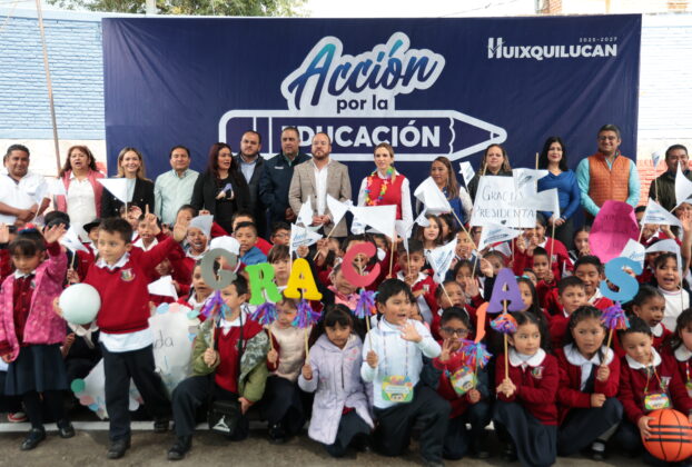 Dos escuelas fueron intervenidas para mejorar las condiciones de trabajadores y docentes en Huixquilucan