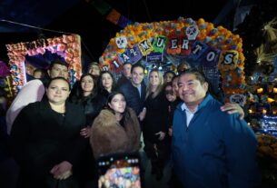 Ofrendas para recordar a nuestros familiares en Huixquilucan