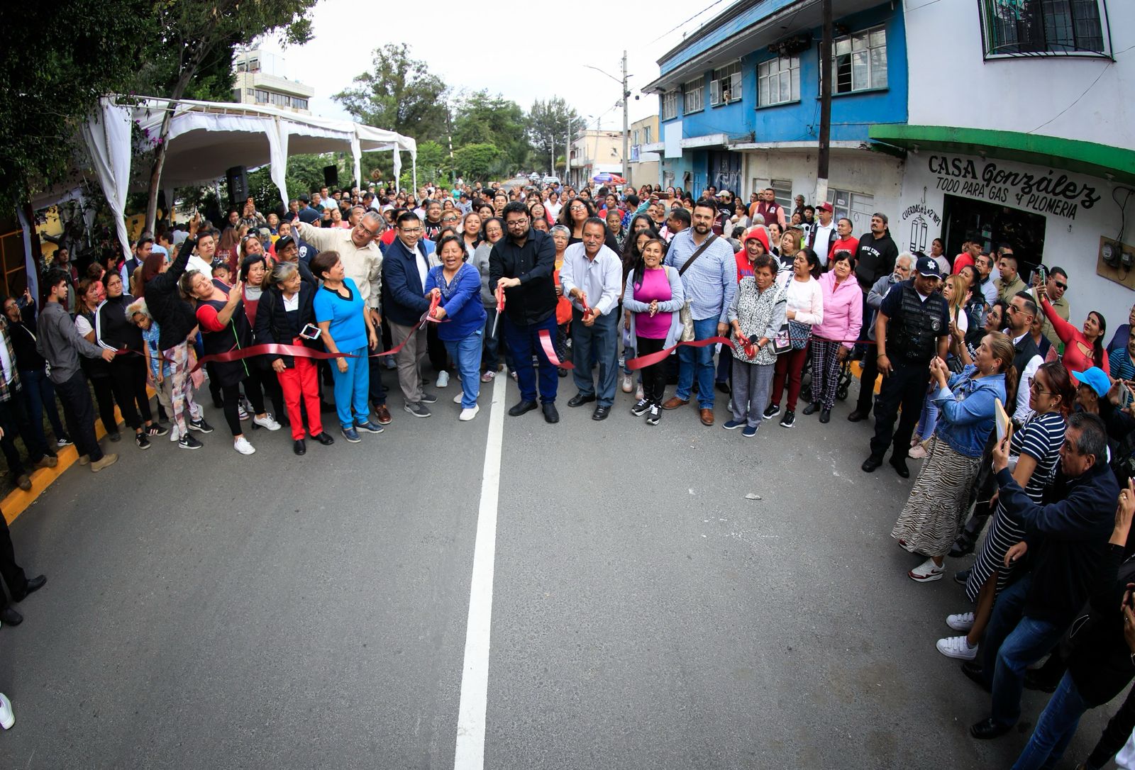 Más de 1.6 kilómetros de la avenida Ferrocarriles fueron renovados por gobierno de Naucalpan