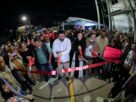 Isaac Montoya, líderes vecinales, transportistas y funcionarios de Naucalpan inauguran la avenida Minas Palacio