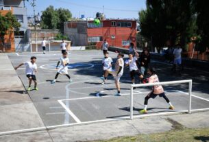 Partidos de futbol y basquetbol en Jornadas por la Paz en Naucalpan