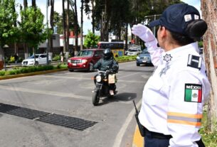 Las agentes de Tránsito del Estado de México listas para aplicar multas