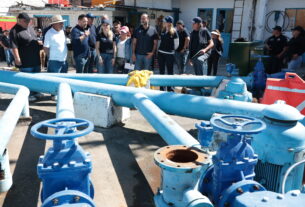 Rehabilitan estación de rebombeo y tanque “San Fernando", Huixquilucan