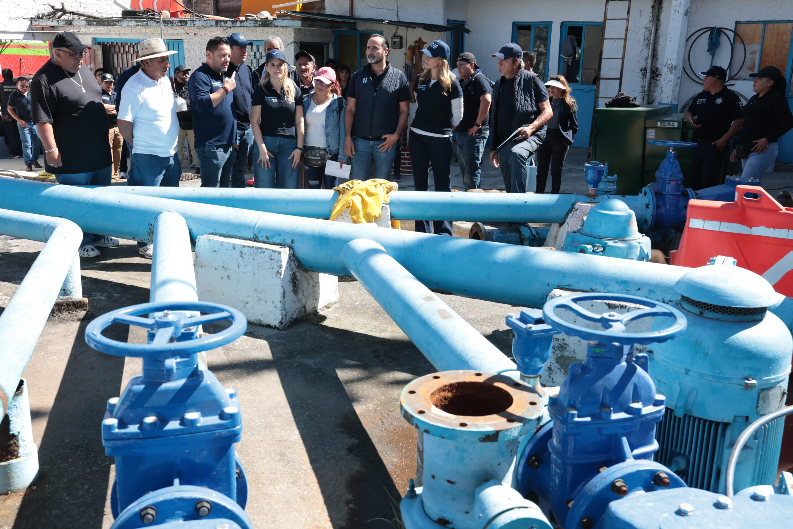 Rehabilitan estación de rebombeo y tanque “San Fernando", Huixquilucan