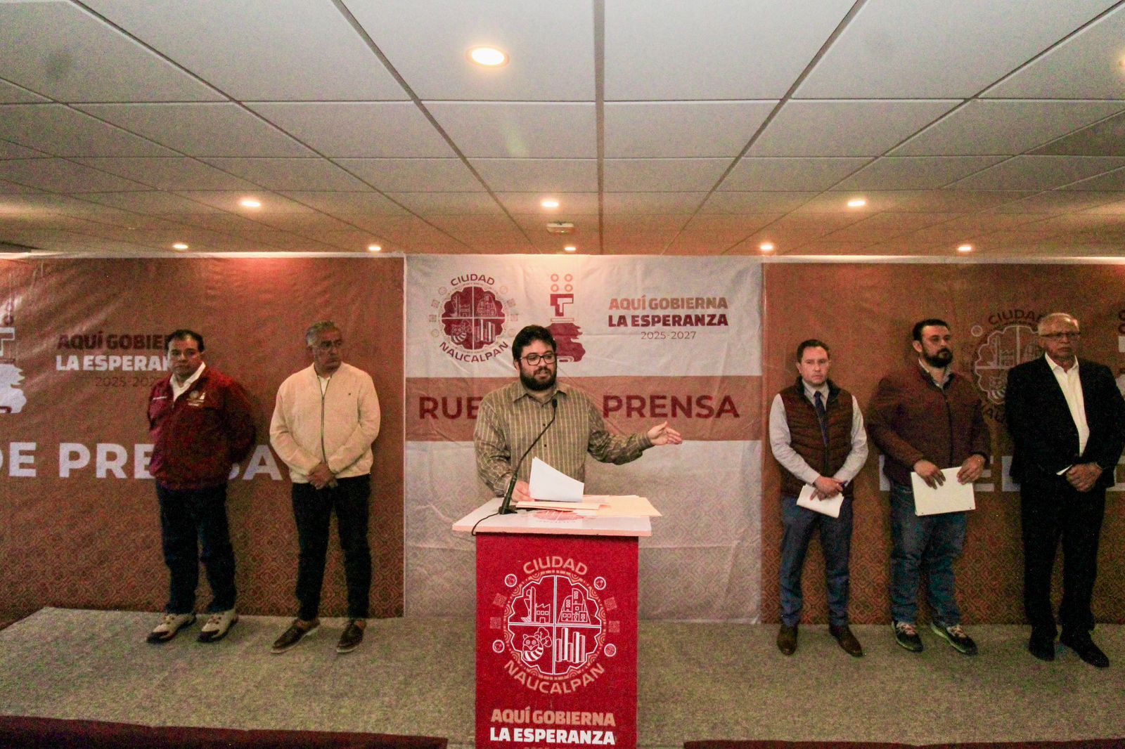 Isaac Montoya anuncia baja de delitos en Naucalpan