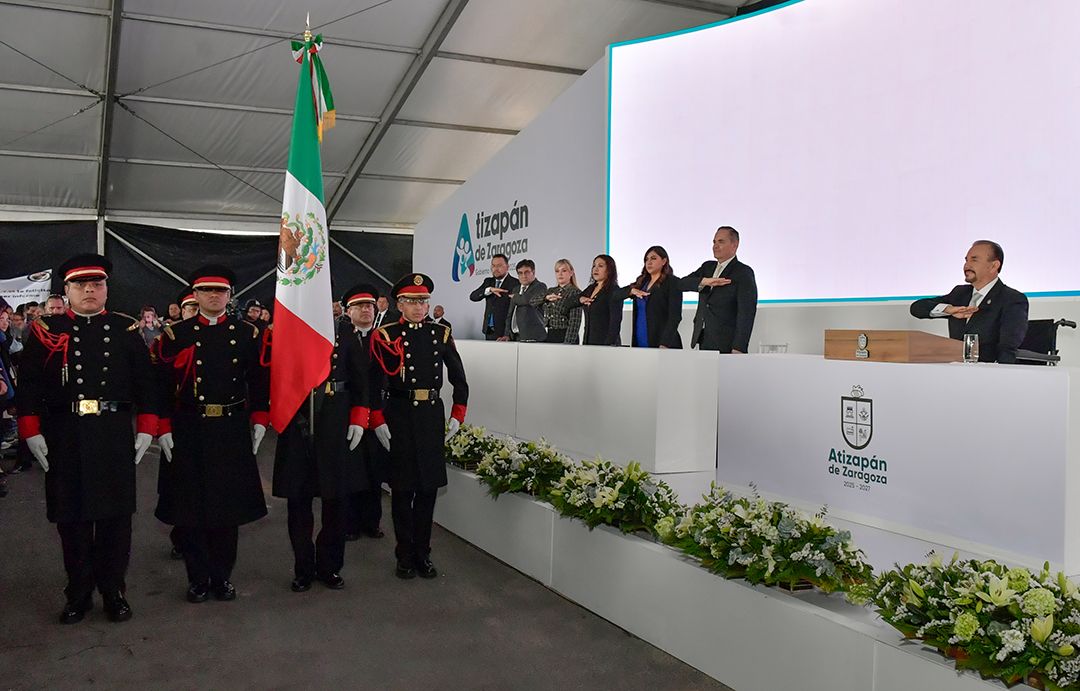 Pedro Rodríguez Villegas en Primer informe de Gobierno