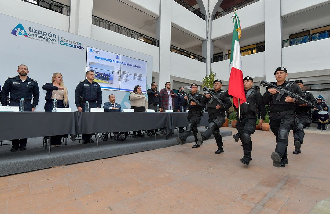Nueva generación de policías en Atizapán de Zaragoza