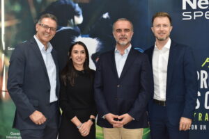 Ernesto Ávila, Emilia Tobías, Tiago Teixeira y Francisco Gonçalves