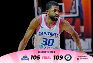 Capitanes de Ciudad de México realiza un buen partido pero le faltó remontar