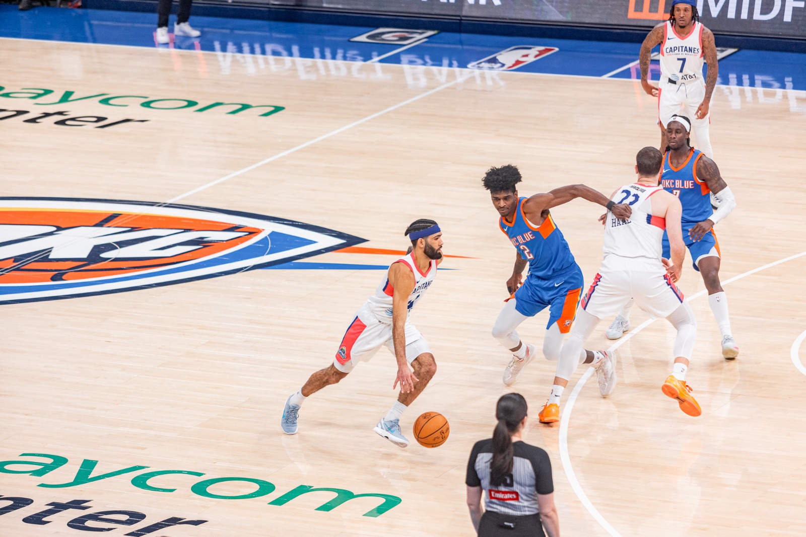 Capitanes gana partido en casa en basquetbol NBA G
