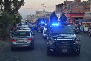 Operativos conjuntos y equipamiento de policía mantienen a la baja delitos en Huixquilucan