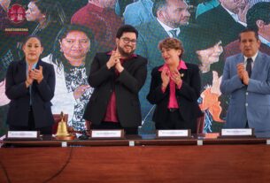 Isaac Montoya Márquez, alcalde de Naucalpan rinde Primer Informe de Resultados