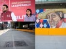 El alcalde Isaac Montoya de Naucalpan inauguró la repavimentación, con concreto hidráulico de lateral del Periférico