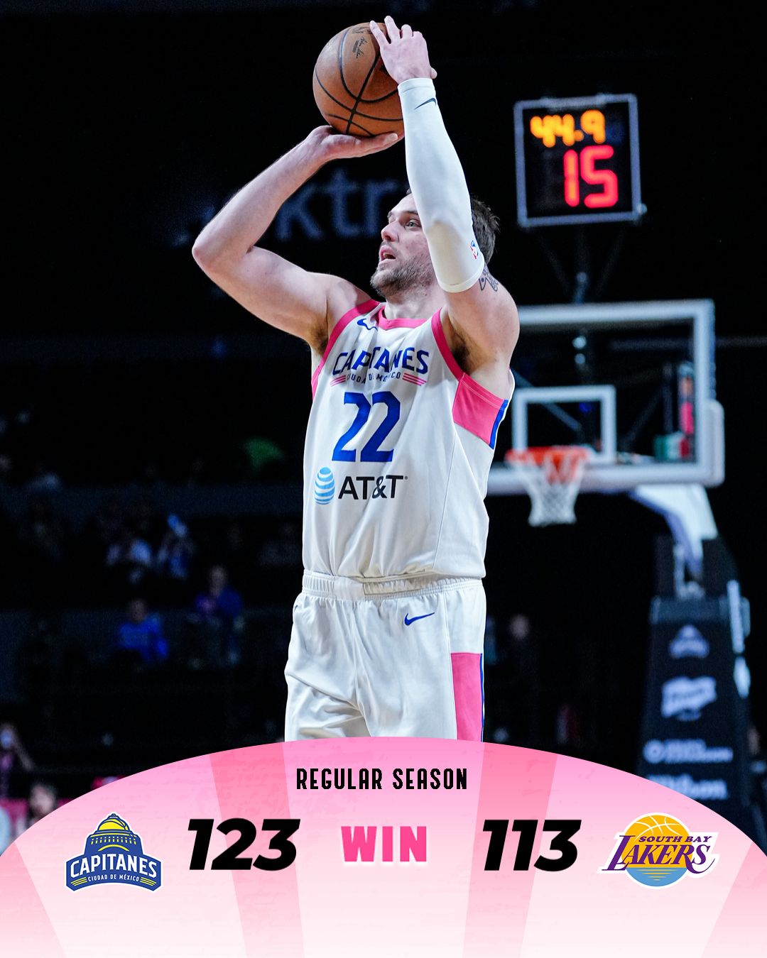 Capitanes CDMX suma 12 triunfos por 3 derrotas