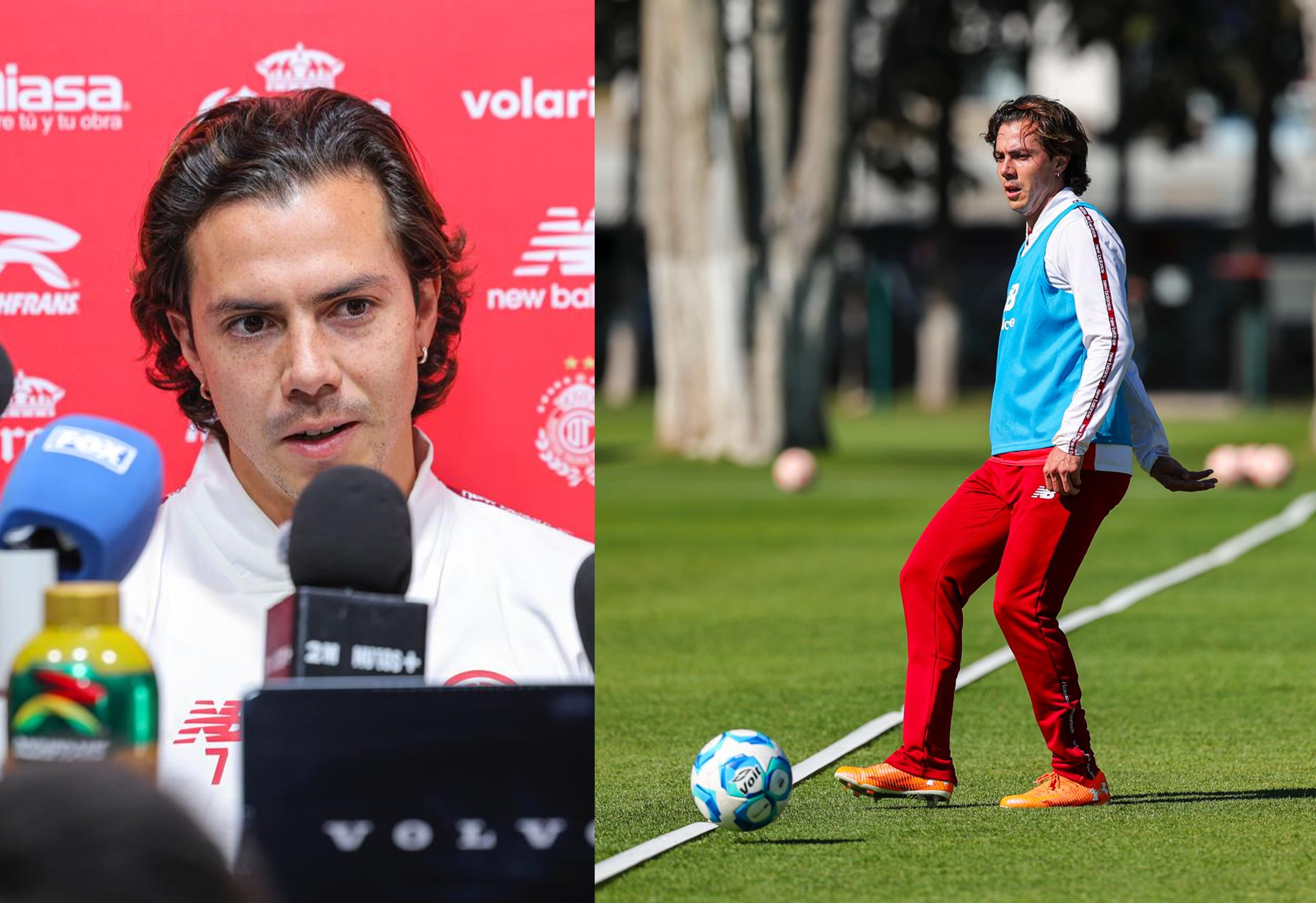 Sebastián Córdova y sus planes con el Toluca donde encuentra bien ambiente