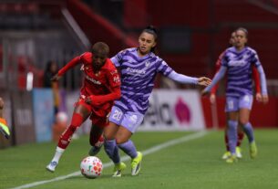 Toluca femenil pierde ante Tigras de UANL