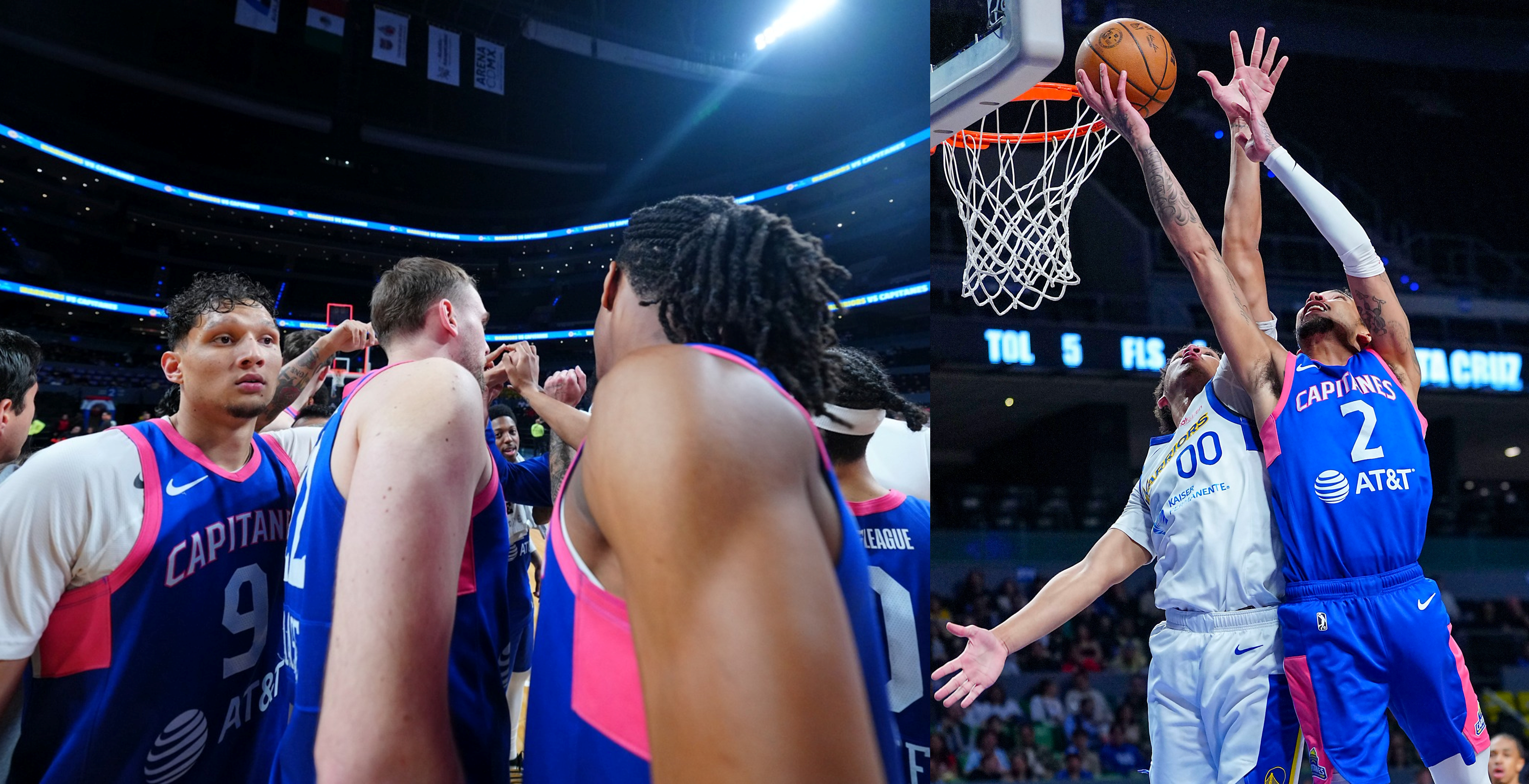 Capitanes Warriors en Arena CDMX