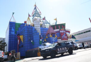 Policías vigilan el paso de los Reyes Magos en Huixquilucan