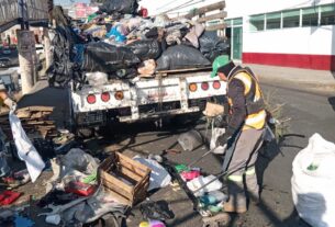 Más de 2 toneladas de basura recolectan en Naucalpan en inicio de año
