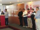 El presidente municipal de Naucalpan, Isaac Montoya Márquez, anuncia los proyectos para este año