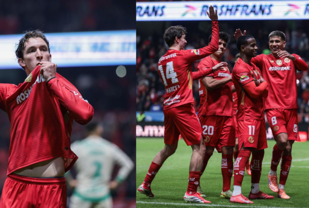 Toluca vence a Santos 3-1 tras remontada y muestra buen arranque