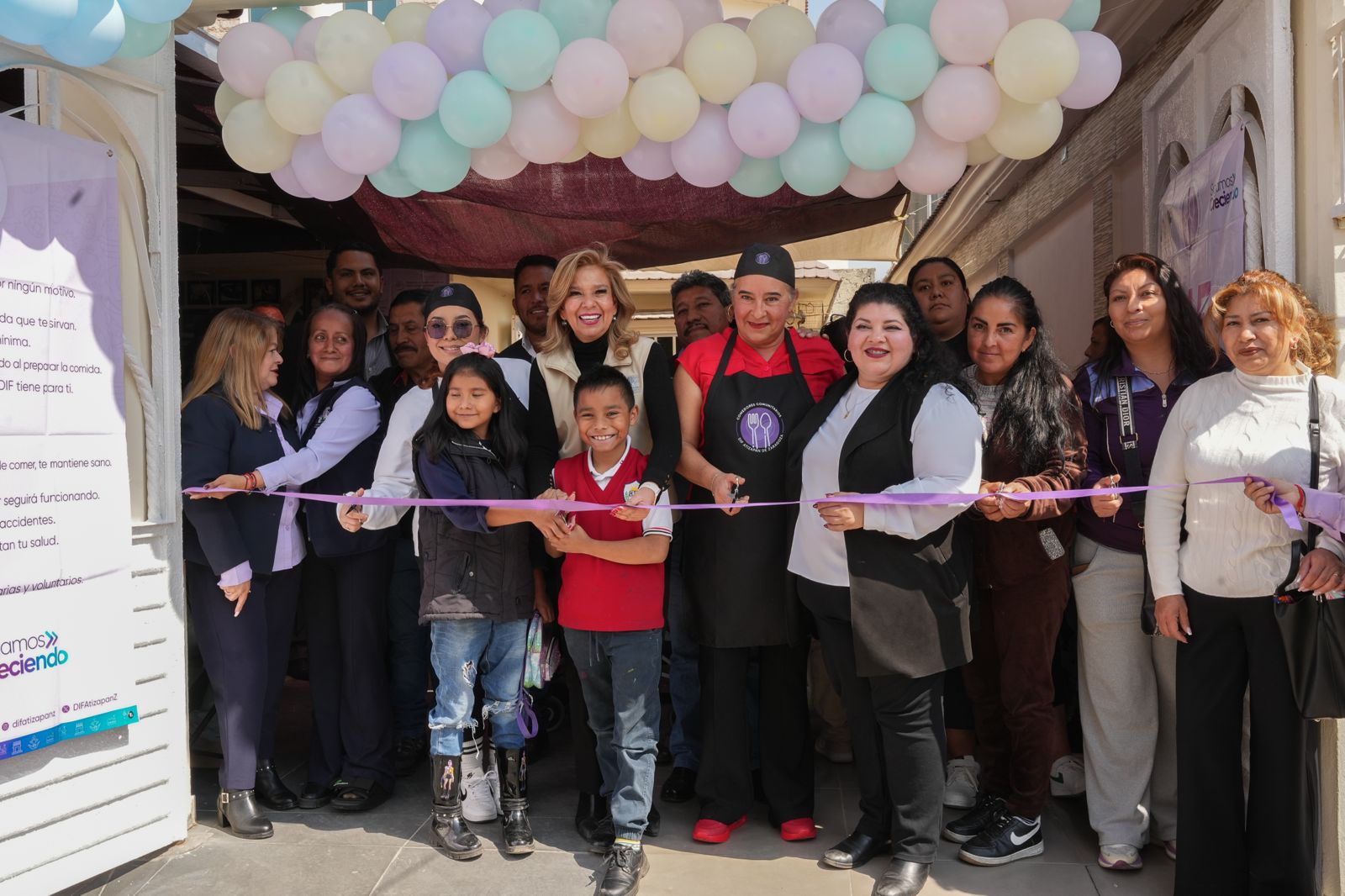 Inauguran comedor comunitario 36 en Atizapán de Zaragoza