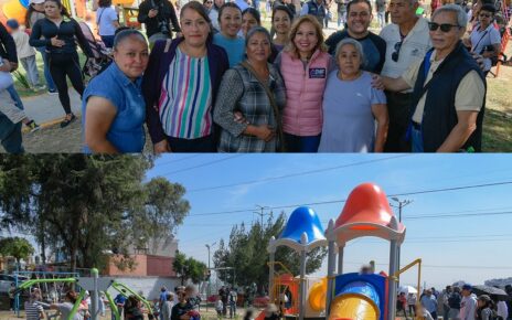 Rehabilitan parque en colonia Hogares, Atizapán de Zaragoza