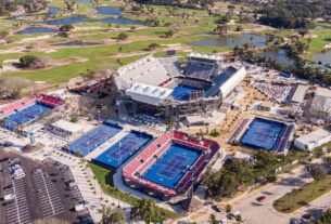 El abierto mexicano de tenis con siete partidos de singles y dos dobles hoy