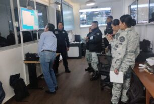 Guardia Nacional monitorea desde Centros de Control de Huixquilucan