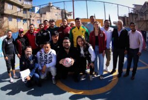 Rehabilitan cancha, organizan torneo y bajan delincuencia en Naucalpan