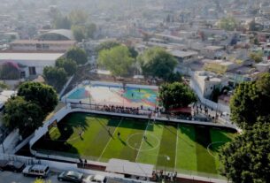 Gran programa deportivo por el mundial en Tlalnepantla