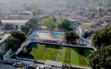 Gran programa deportivo por el mundial en Tlalnepantla