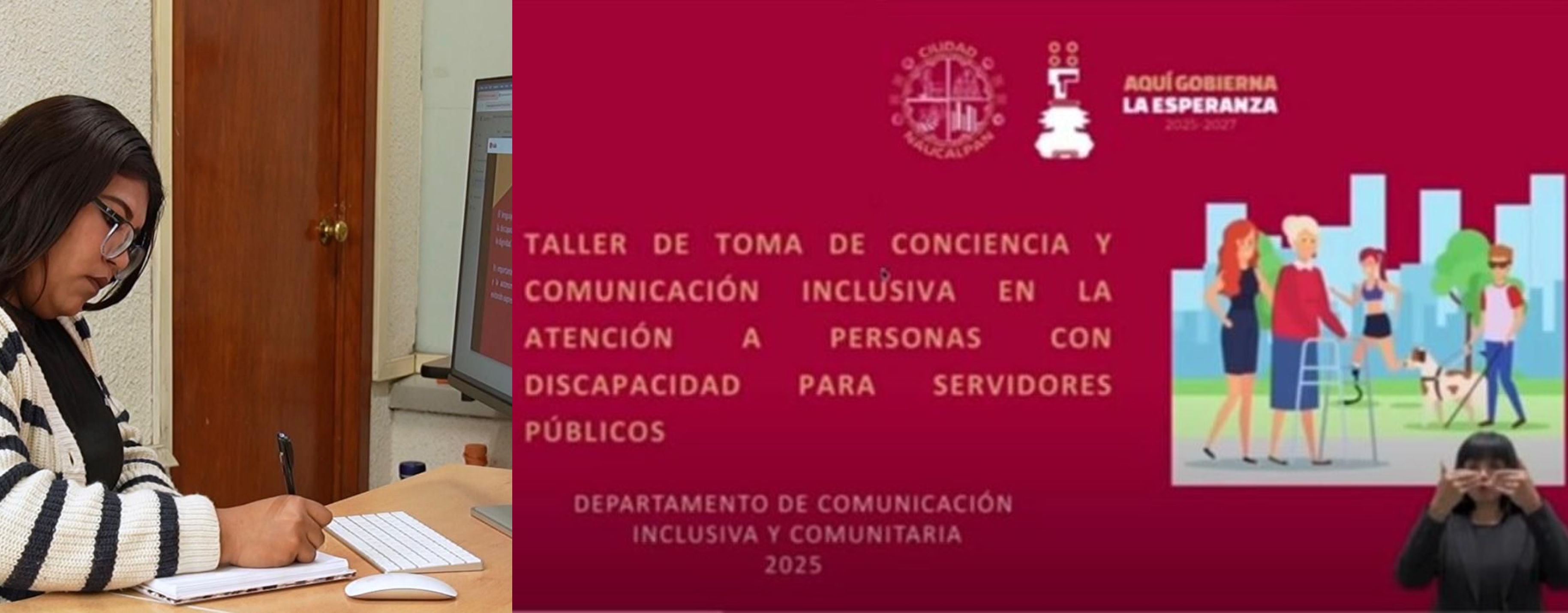 Capacitan a servidores para atender a personas diversas en Naucalpan