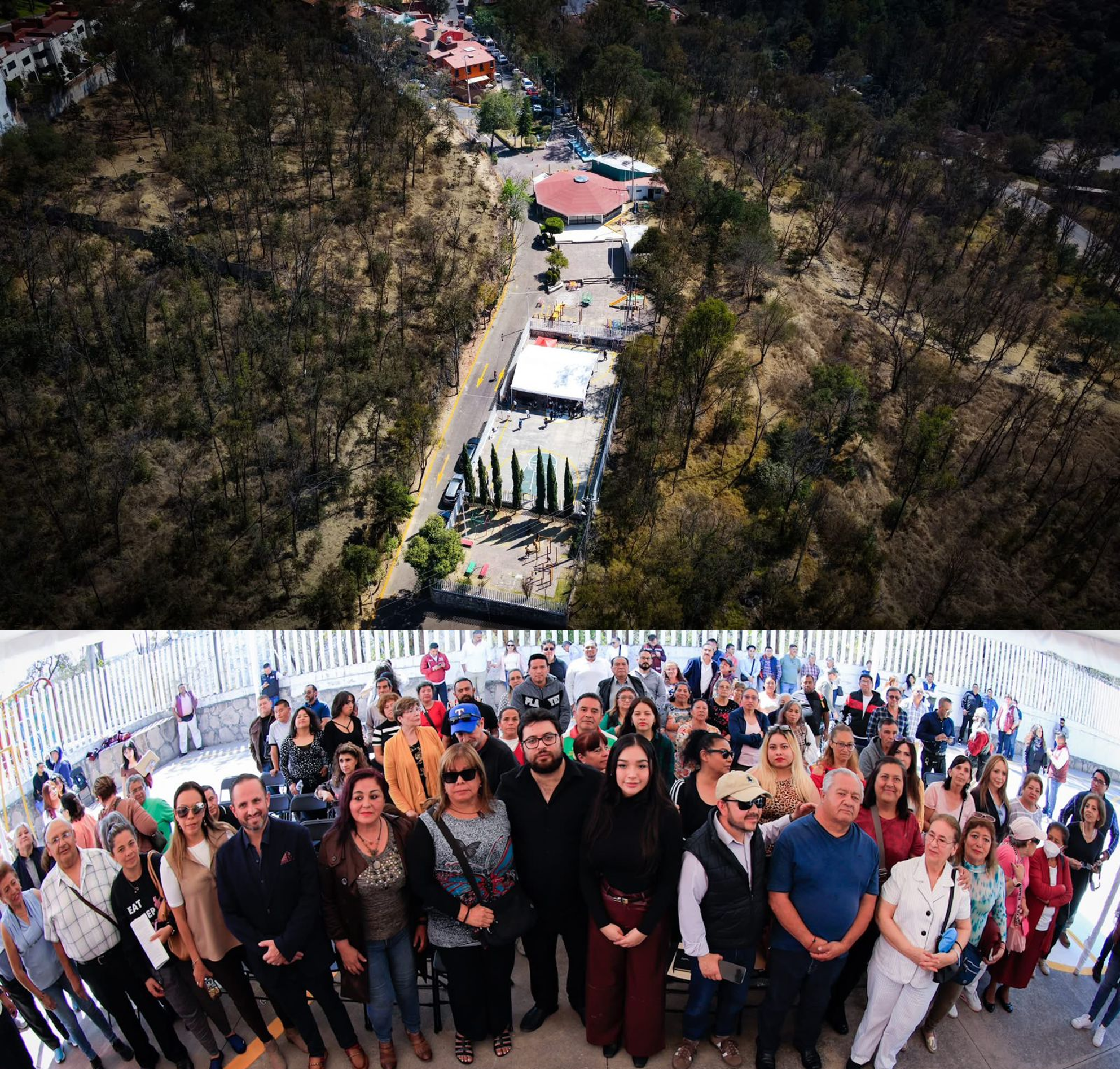Intervienen el fraccionamiento Paseos del Bosque, Naucalpan