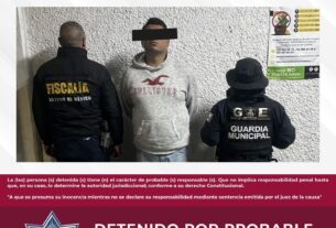 Sujeto detenido por maltrato animal en Naucalpan