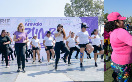 Mega Clase de Zumba de Pedro Rodríguez y Paty Arévalo en Atizapán de Zaragoza