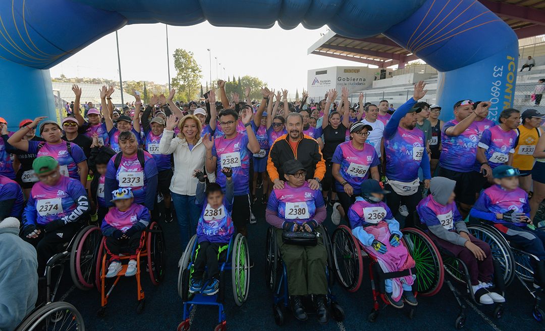 Estimula la salud, la convivencia social y unidad con carrera de Primavera en Atizapán de Zaragoza