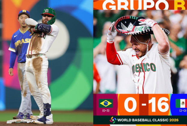 México avanza sobre Brasil para enfrentarse a Estados Unidos, en beisbol mundial