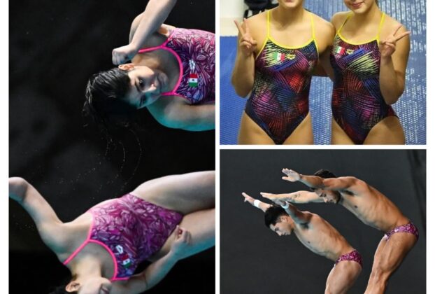 Clavadistas mexicanos en segundo lugar mundial