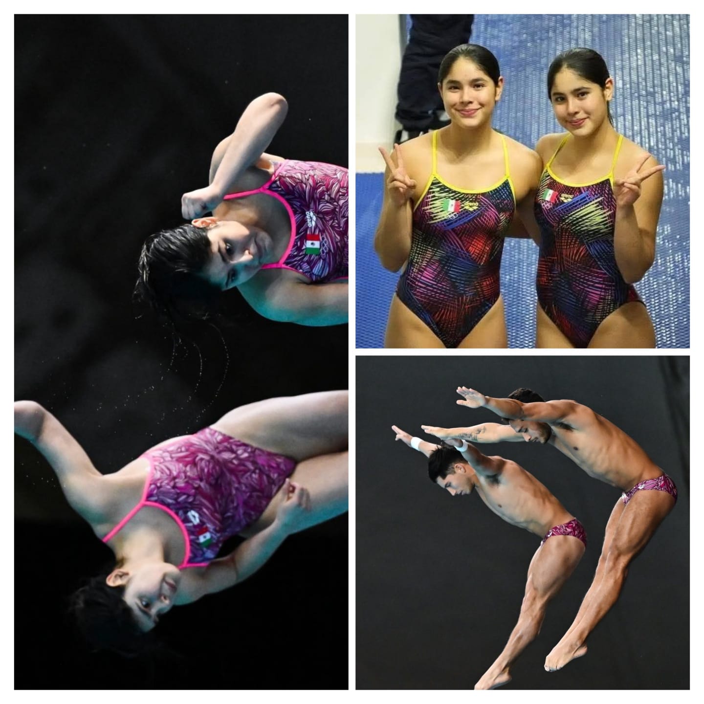 Clavadistas mexicanos en segundo lugar mundial