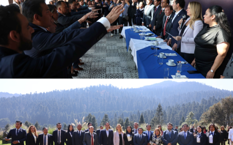 Abogados rinden protesta ante la alcaldesa de Huixquilucan Romina Contreras Carrasco