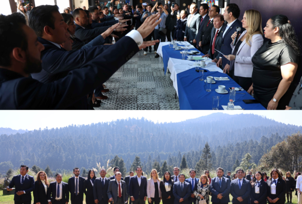 Abogados rinden protesta ante la alcaldesa de Huixquilucan Romina Contreras Carrasco