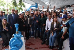 20 mil habitantes de tres colonias tendrán mejor abasto de agua en Huixquilucan
