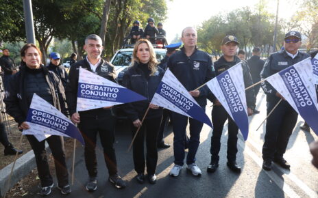 Banderazo de salida a Operativo Semana de Seguridad de Huixquilucan, Cuajimalpa, Miguel Hidalgo
