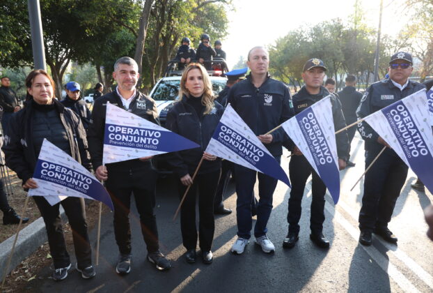 Banderazo de salida a Operativo Semana de Seguridad de Huixquilucan, Cuajimalpa, Miguel Hidalgo